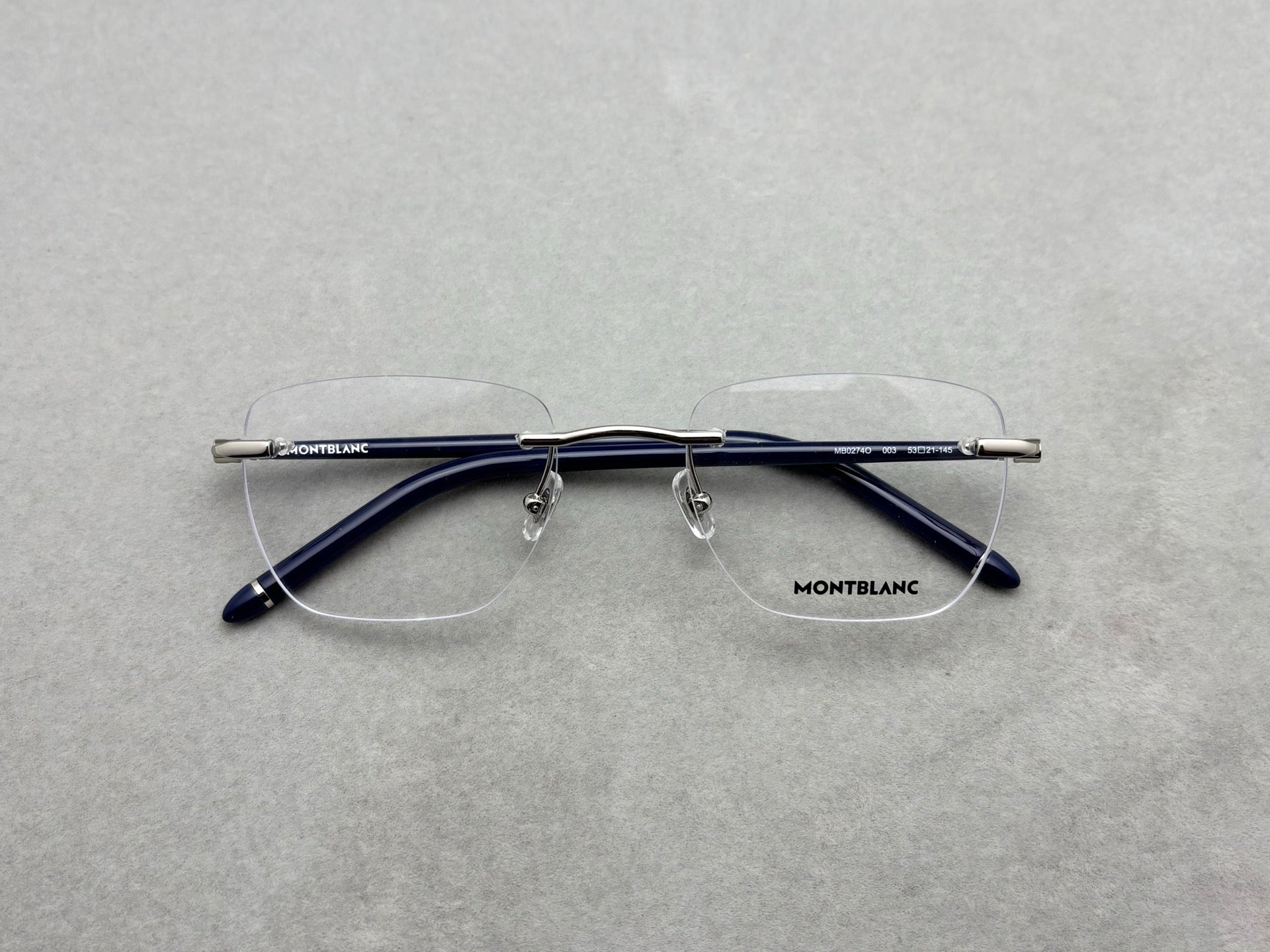 MONT BLANC MB0274O 眼鏡 新品 size：53-21-145總寬143框高42