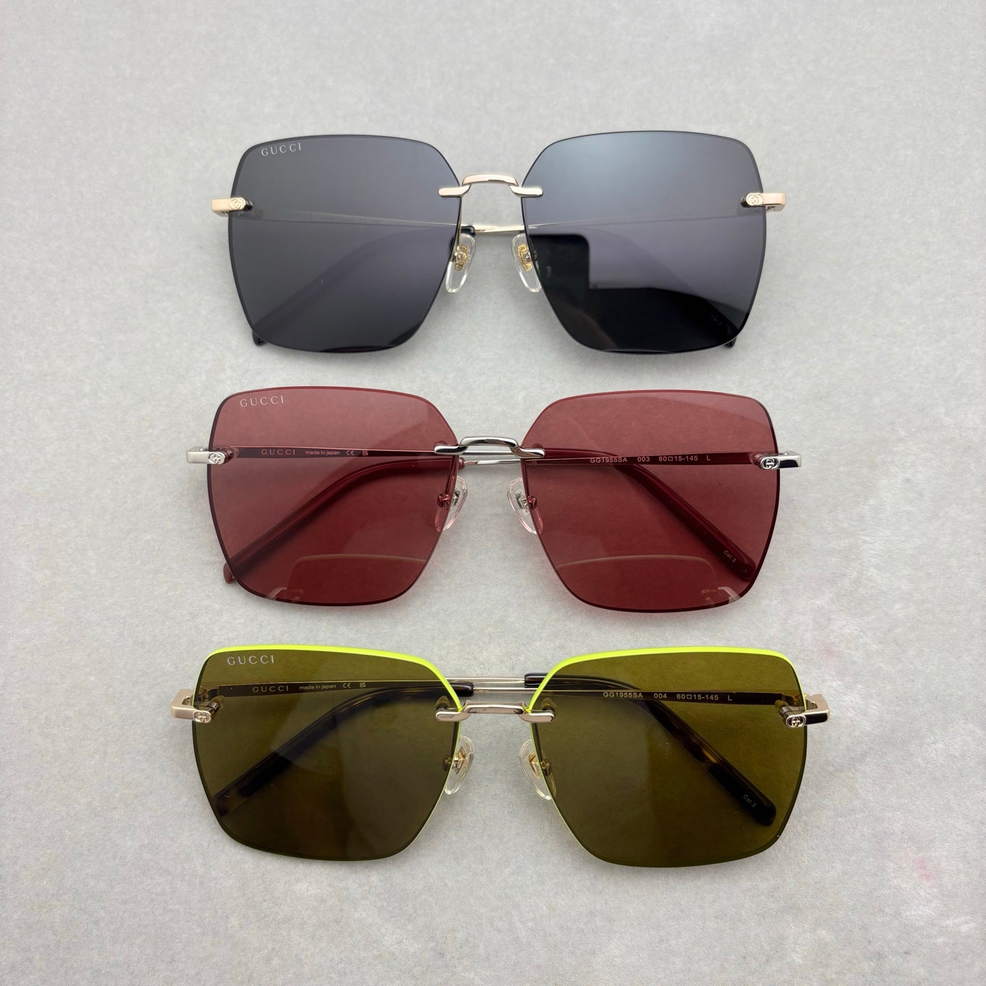 2025春季新款GUCCI 太陽眼鏡男女 size：60-15-145