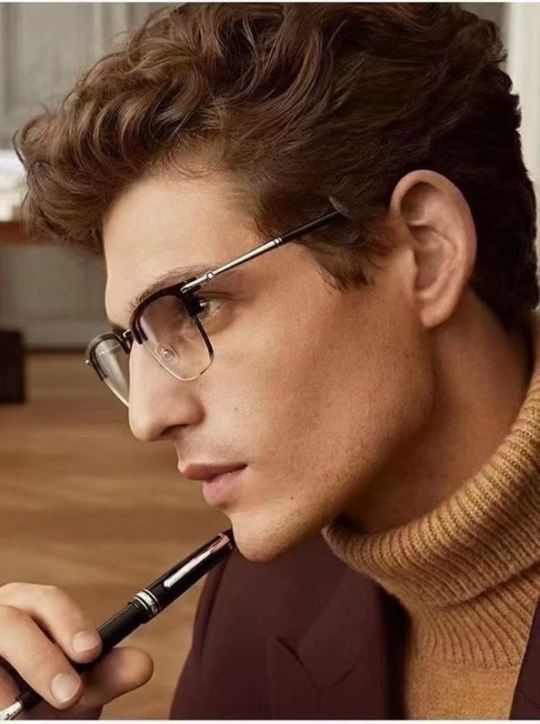 正品 MONTBLANC 男女眼鏡 size：54-21-145總寬148框高43