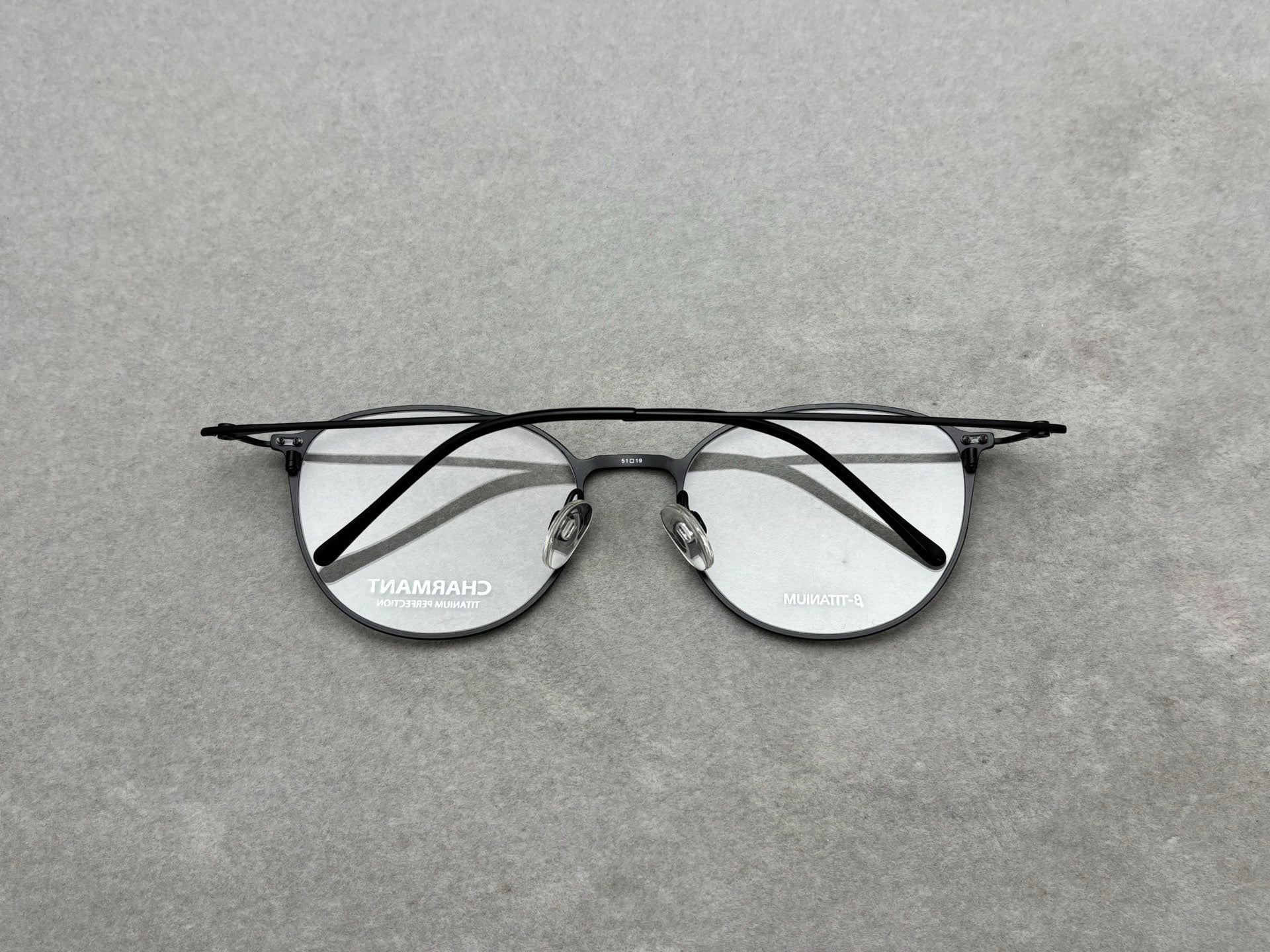 日本 CHARMANT 女款眼鏡 size：51-19-140總寬145框高45