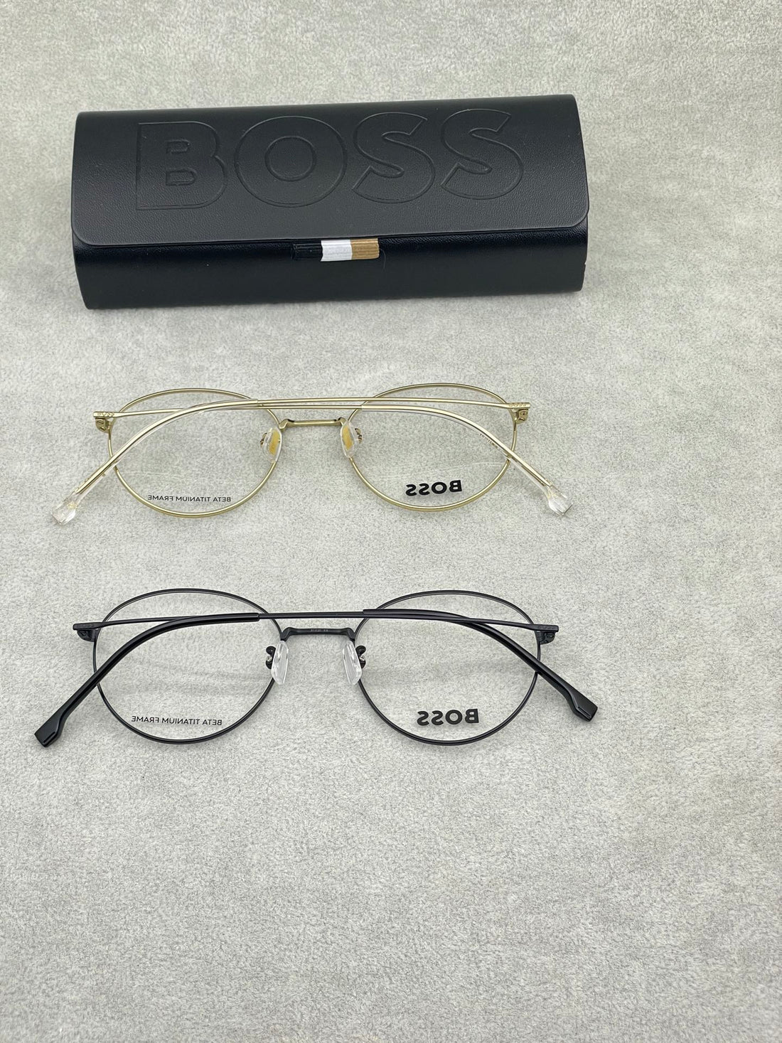 BOSS純鈦眼鏡男女款 1962F 尺寸51-29-150