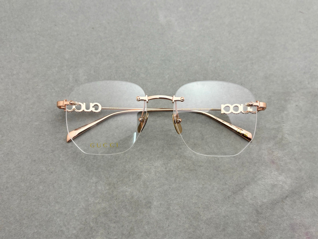 2025當季新品！ GUCCI 女款眼鏡框 size：54-17-140總寬140框高48