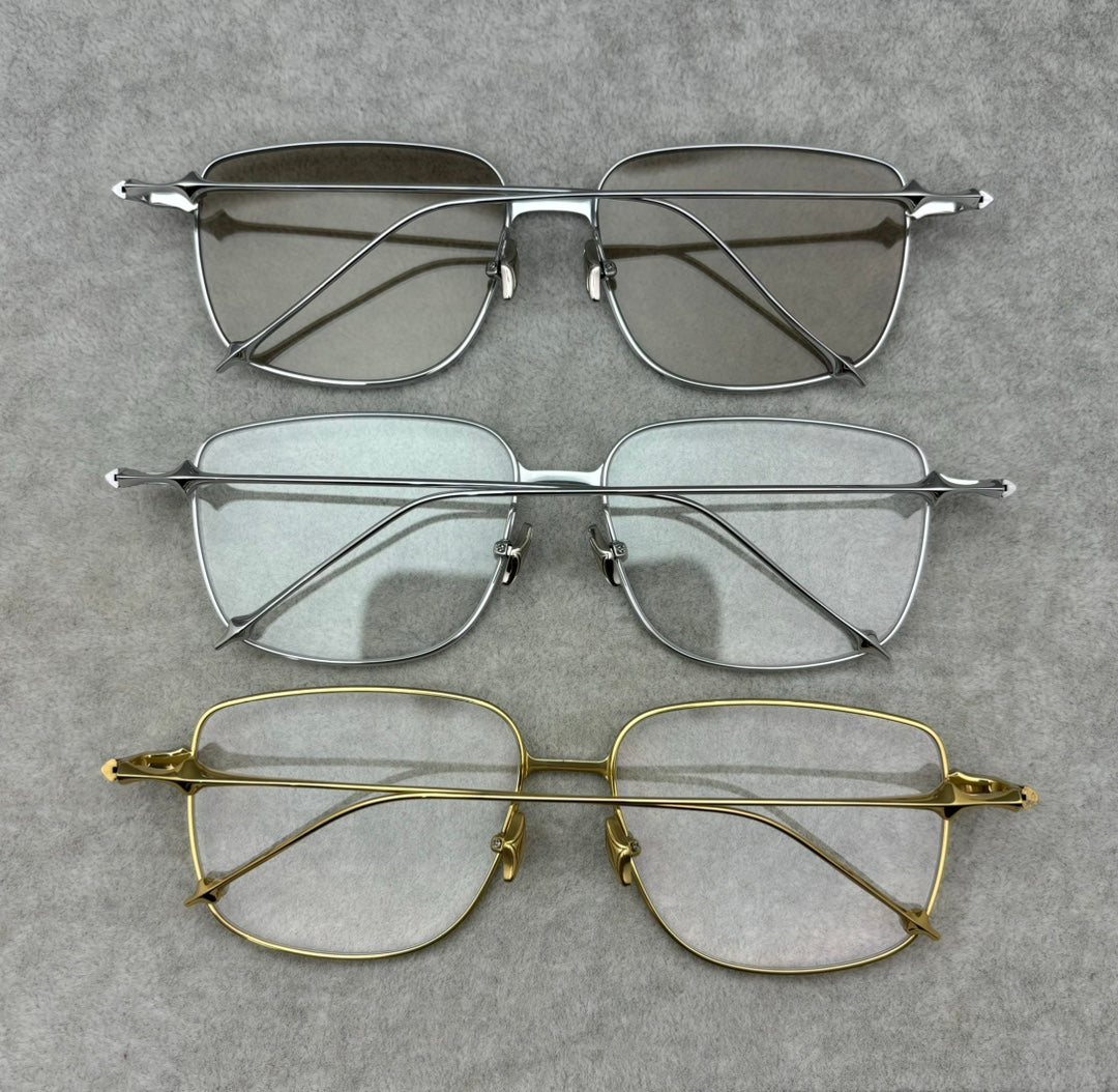 2025當季新品GM ACADEMYA眼鏡片 size：59-17-147總寬153框高48