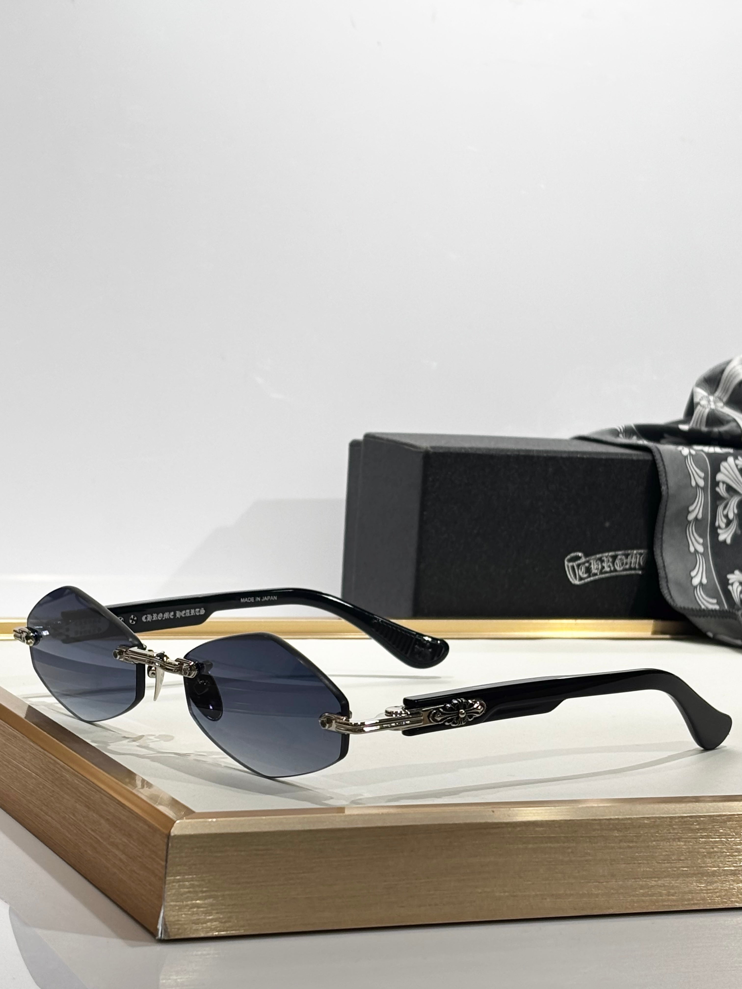 Chrome Heart DEPPE I SIZE：59口18-146&nbsp; 黑 漸變