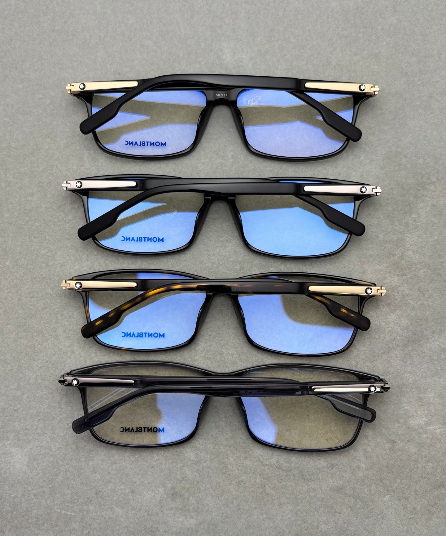 MONT BLANC MB0217OA男女眼鏡 size：56-14-145總寬140框高40