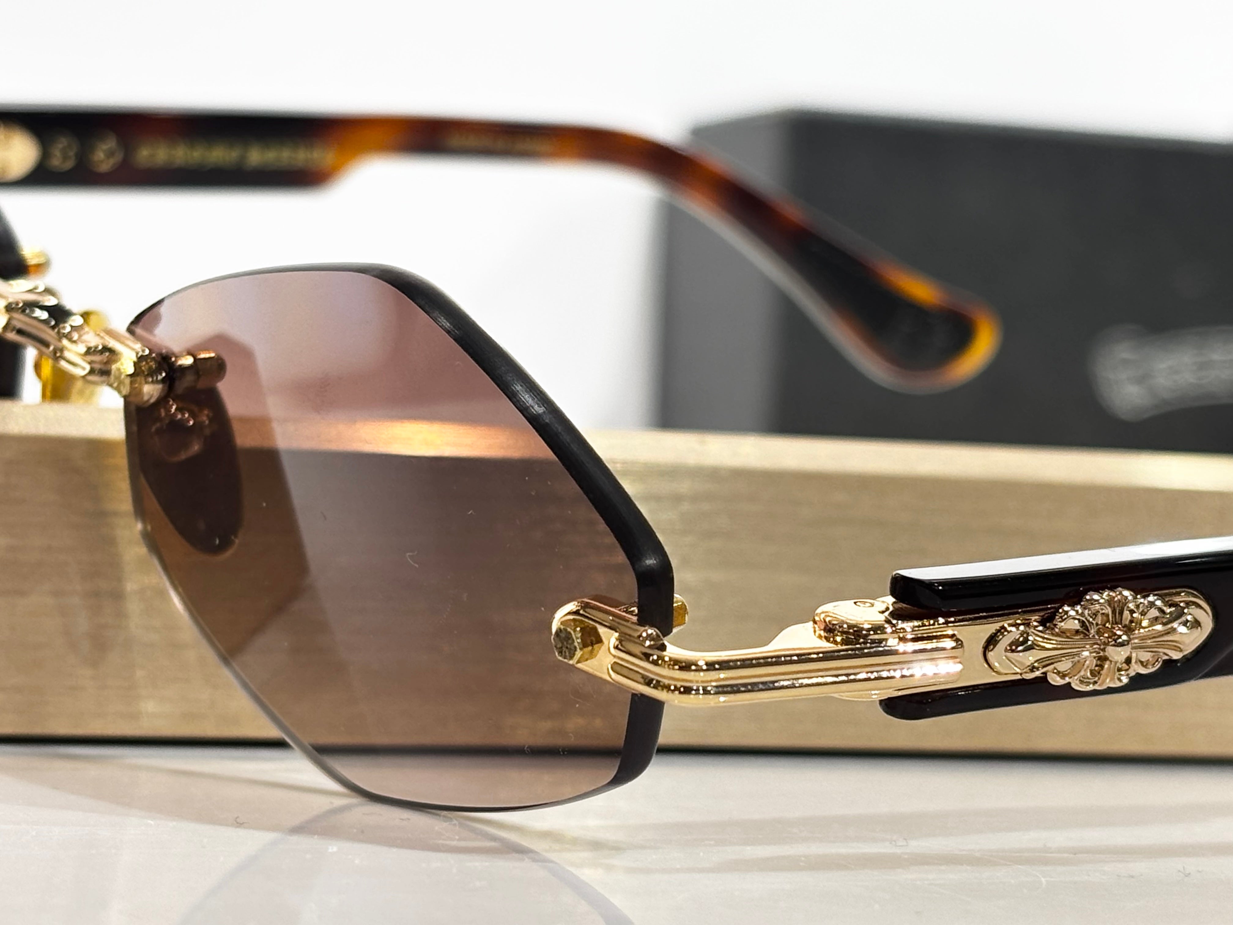 Chrome Heart ：DEPPE I SIZE：59口18-146 茶色