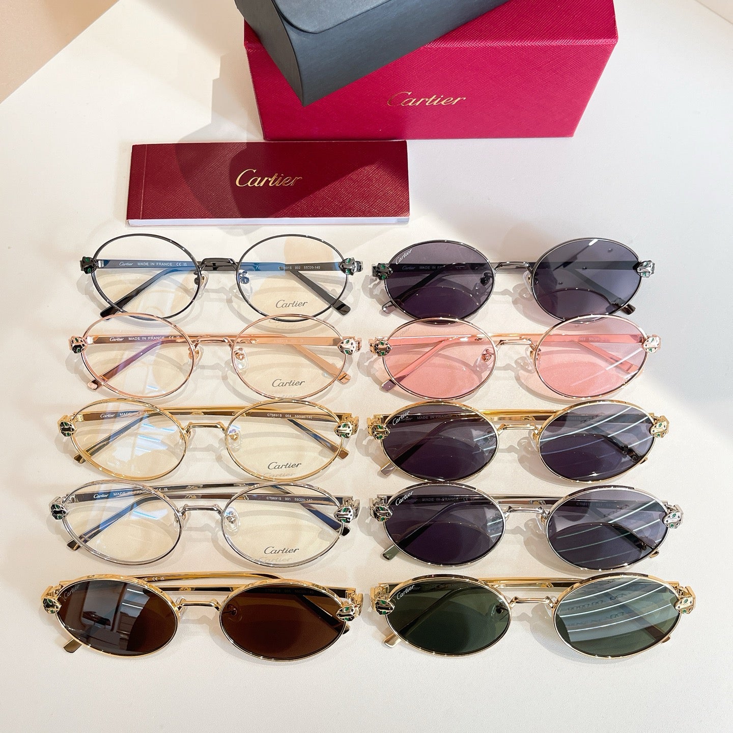 Cartier  CT0891S  55口20-145 太陽鏡&近視鏡