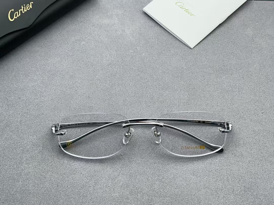 Cartier 純鈦眼鏡 CT0058O SIZE 54口18-135