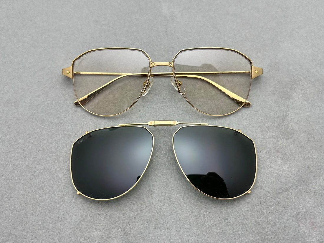 Cartier CT0352S男女款近視眼鏡 新品 size：56-16-145總寬140框高47