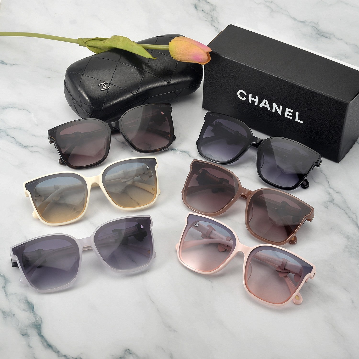 CHANE 蝴蝶結新款 ：CH9182Q SIZE：62口19-145