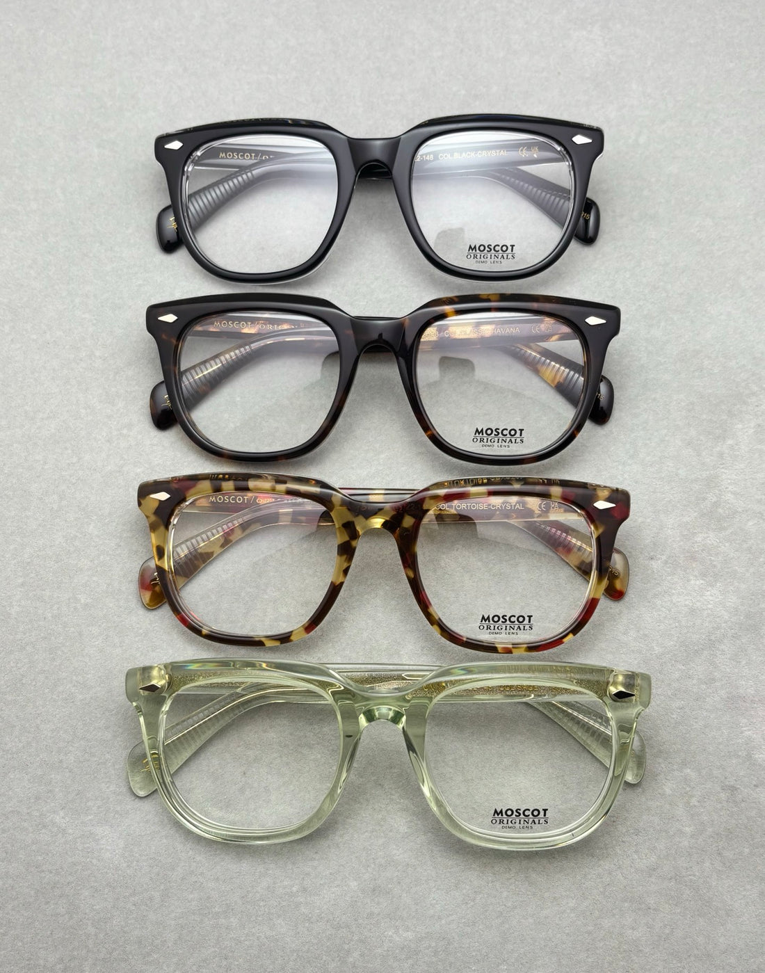 MOSCOT 男女款眼鏡 size：52-22-148總寬145框高51