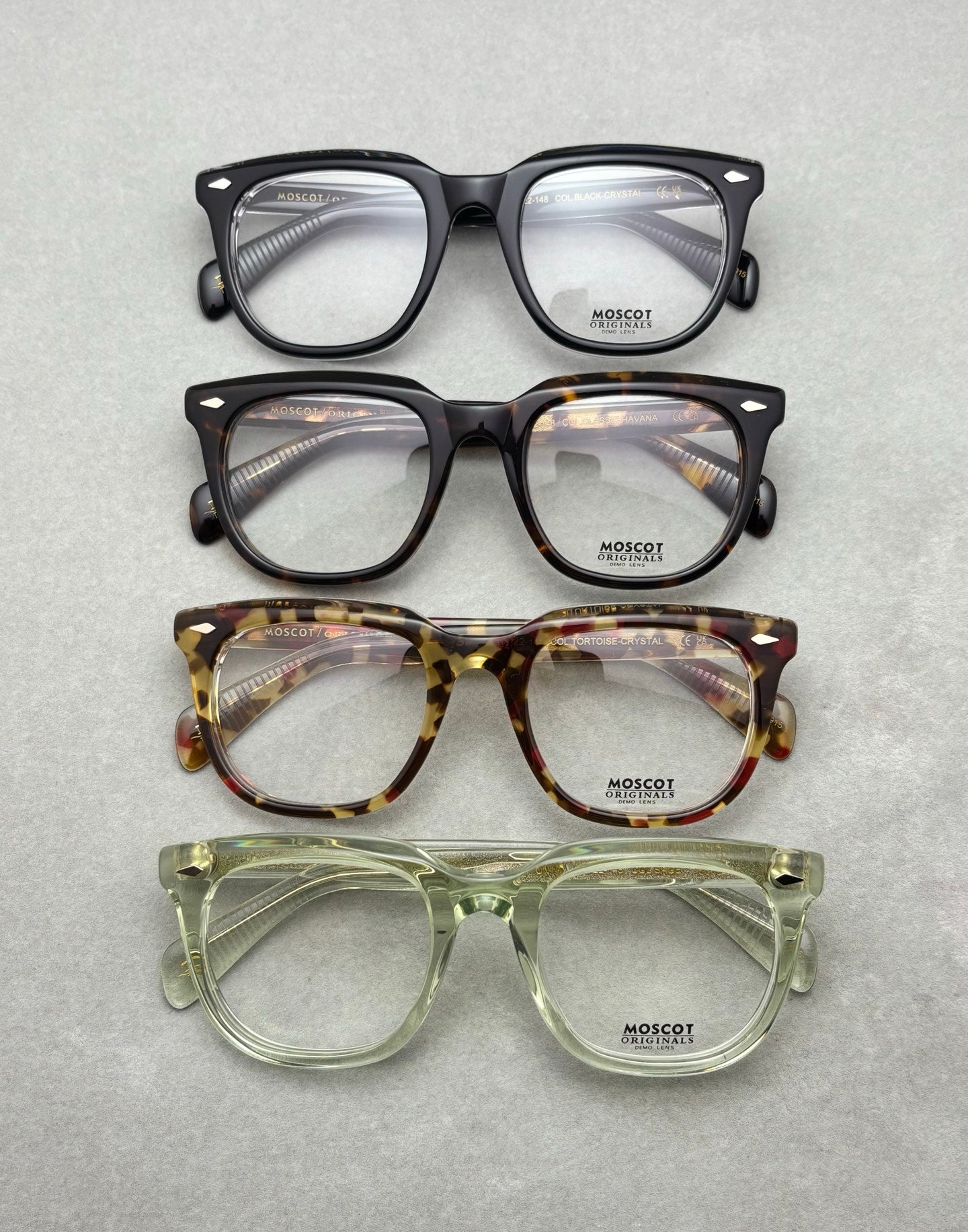 MOSCOT 男女款眼鏡 size：52-22-148總寬145框高51