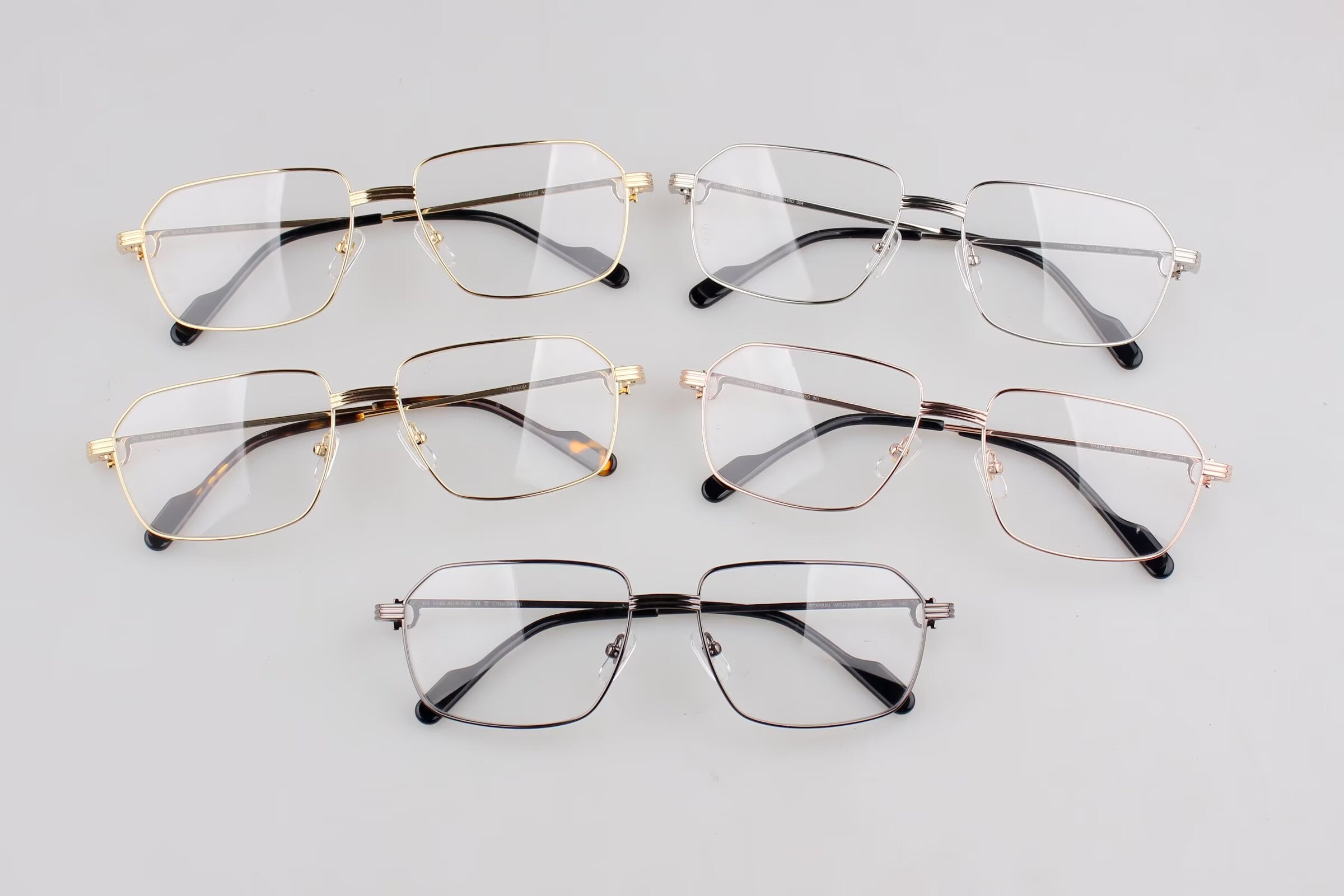 Cartier卡新款CT0445O視眼鏡 尺寸：58口17-145