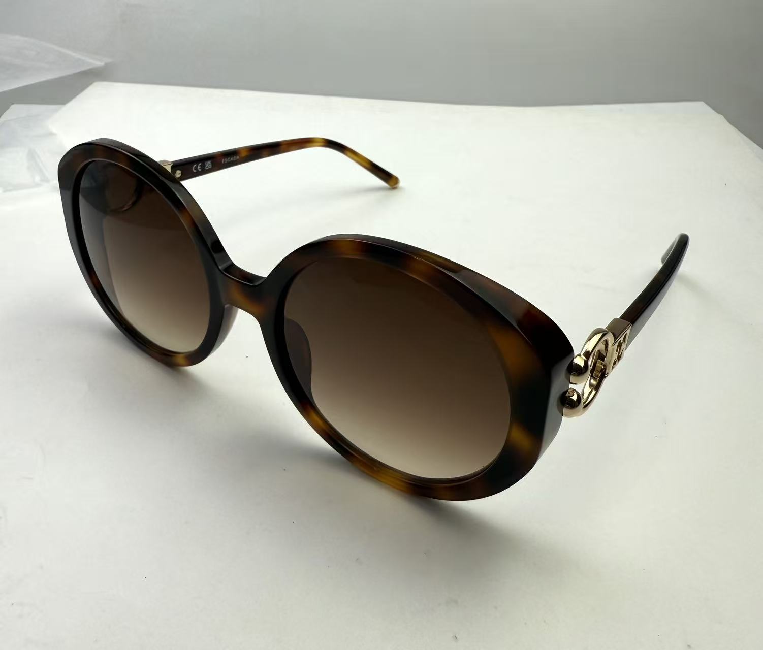 ESCADA 女士太陽眼鏡墨鏡 SESF75 玳瑁色 尺寸57-20-140