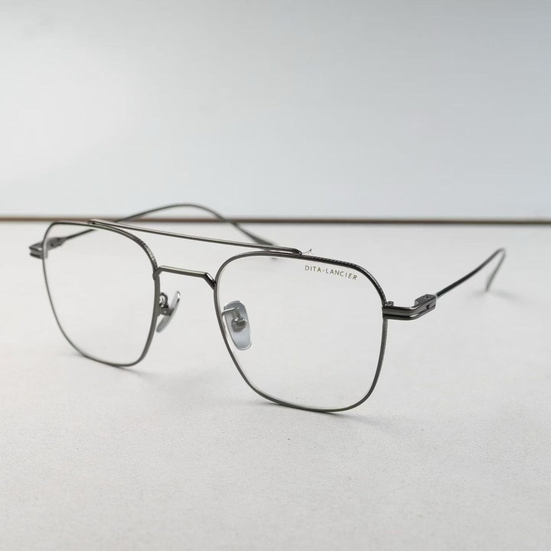 DITA眼镜 DLX118-A日 LANCIER 纯钛 尺码50-22-144