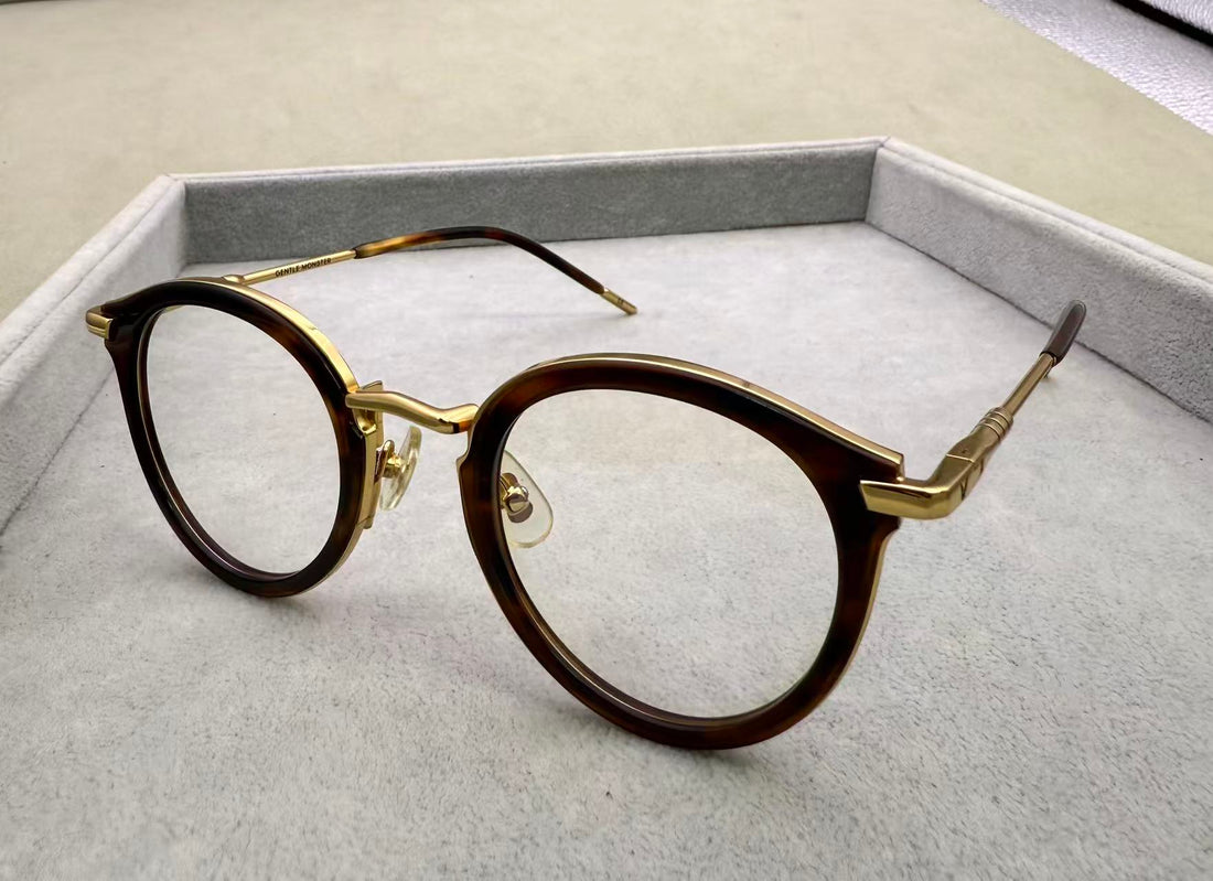 GENTLE MONSTER GM眼鏡 玳瑁色進口板 女士 尺寸47-22-145