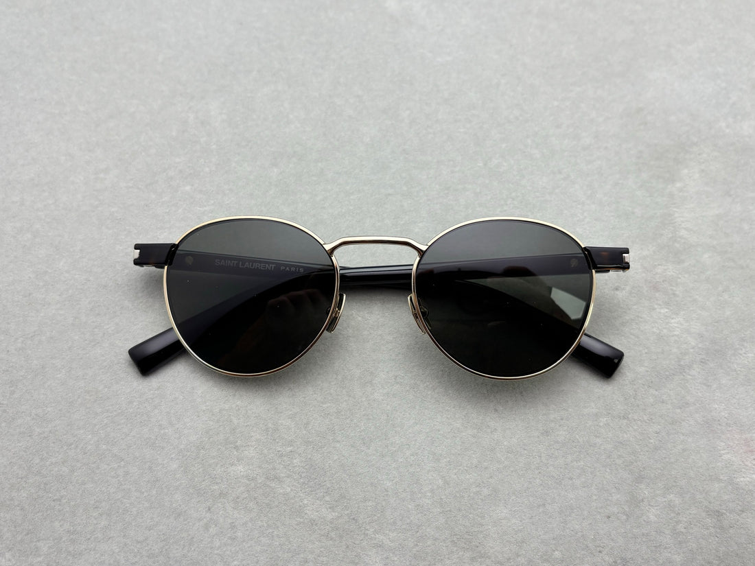 正品 SAINT LAURENT 女款太陽眼鏡 新品 size：49-21-145