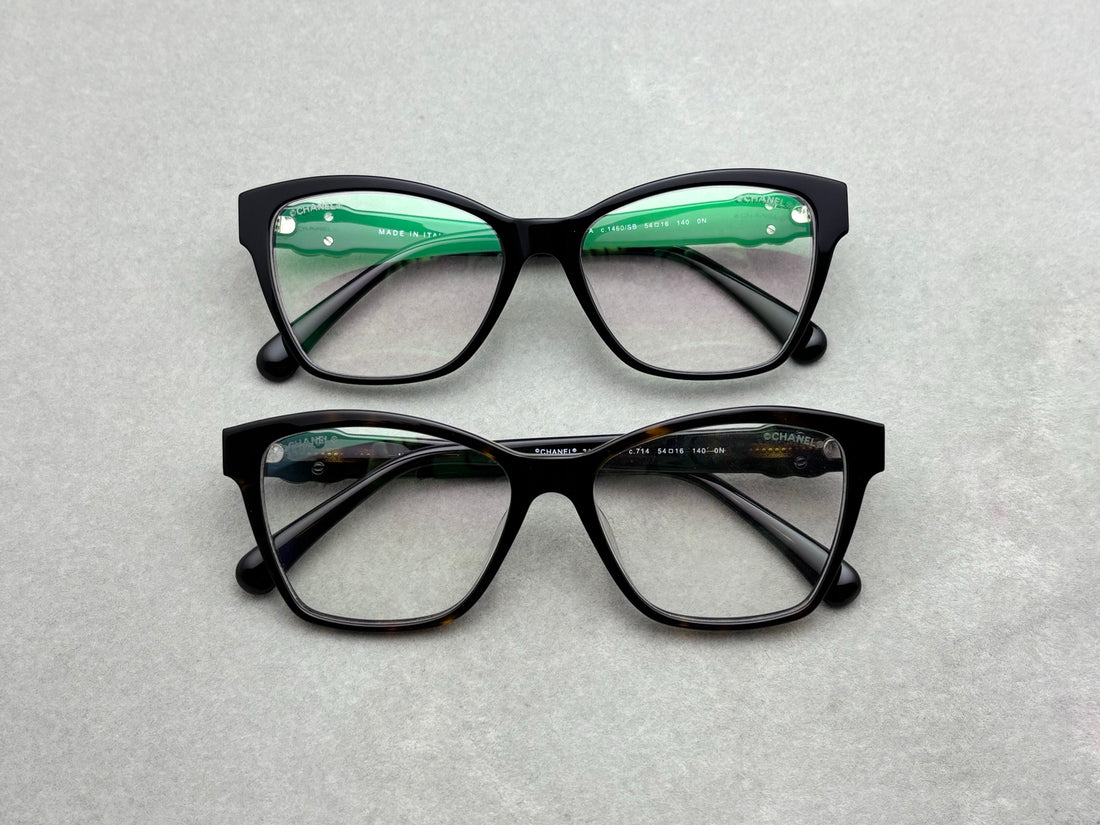 CHANEL 女款眼鏡 size：54-16-140總寬138框高48