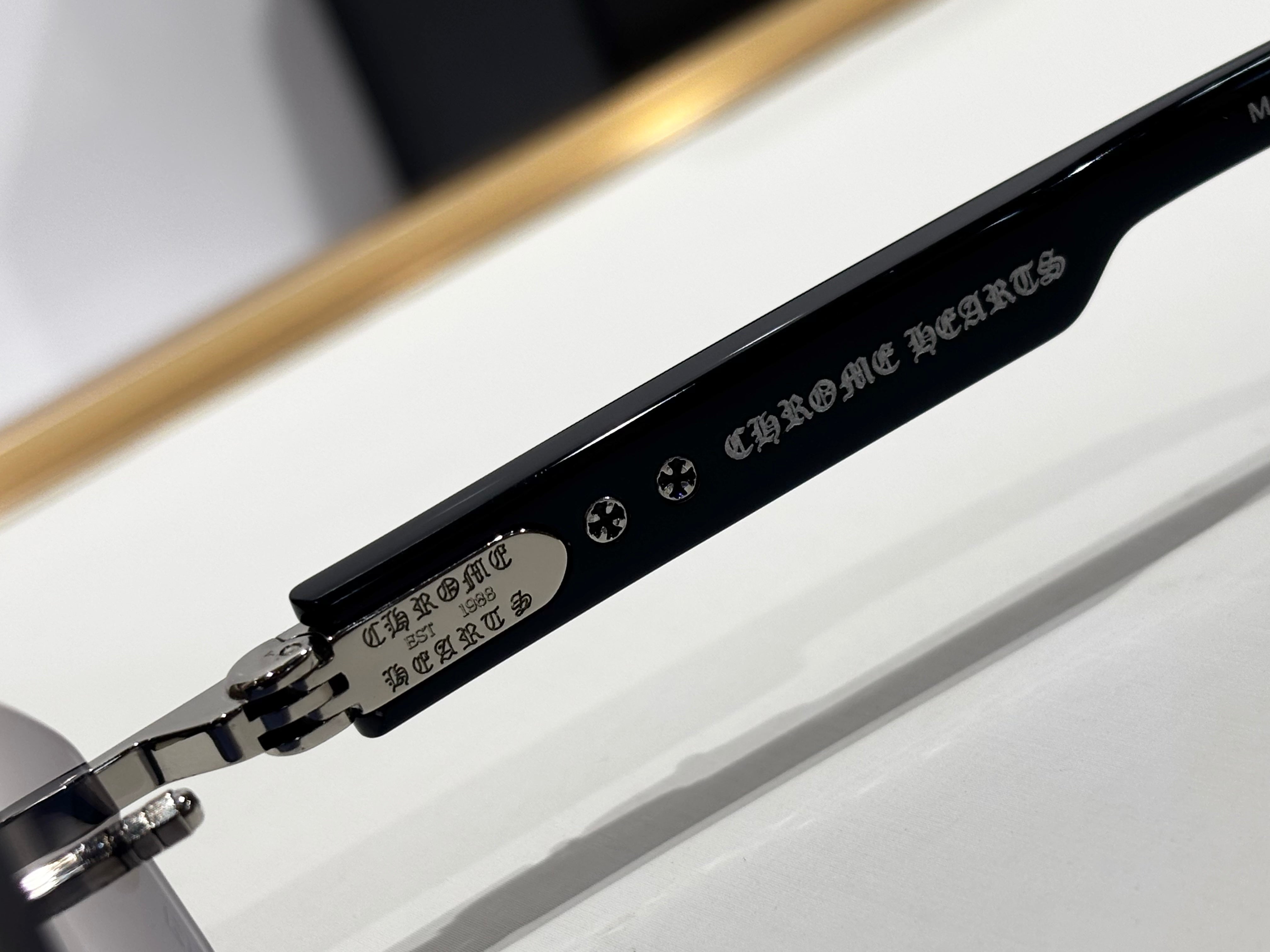 Chrome Heart DEPPE I SIZE：59口18-146黑 漸變