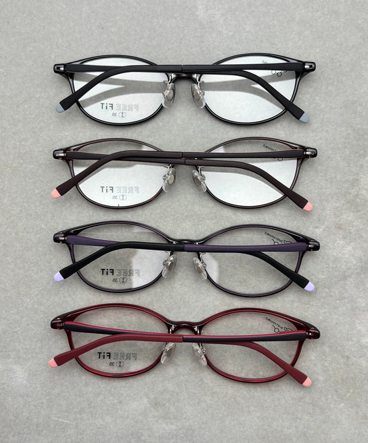 日本FREE FiT 女款眼鏡 size：52-16-140總寬138框高39
