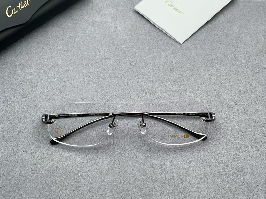 Cartier 純鈦眼鏡 CT0058O SIZE 54口18-135