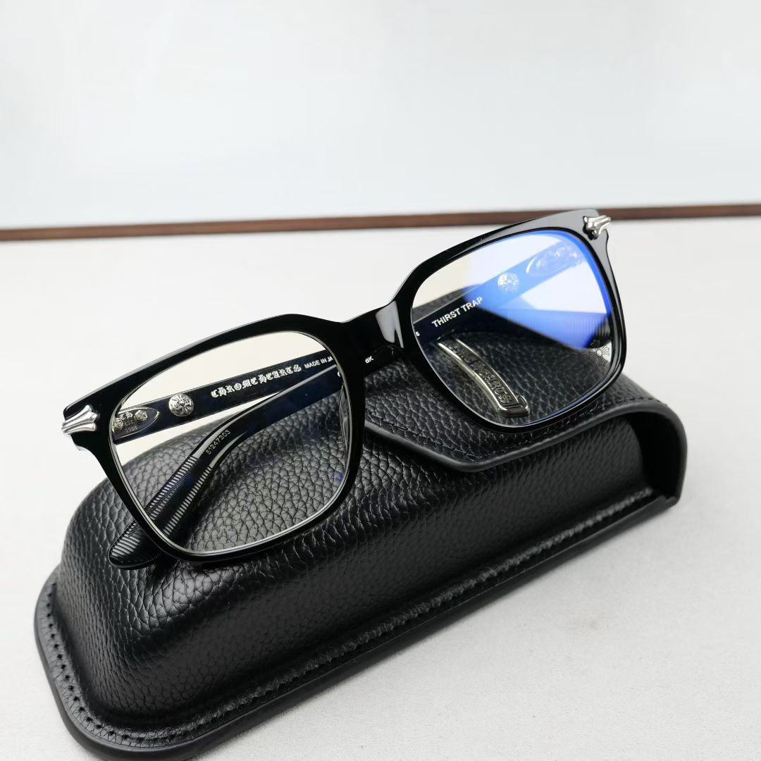 CHROME HEARTS 純銀925LOGO 尺寸55-19-145