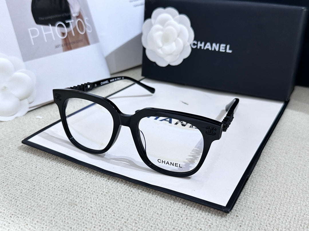 CHANEL CH0748黑白 可配度數眼鏡