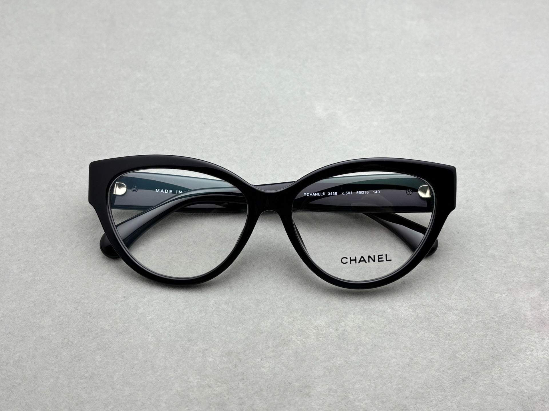 CHANEL 女款眼鏡 新品 size：55-16-140總寬138框高48