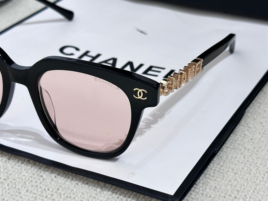 CHANEL CH0748黑金茶