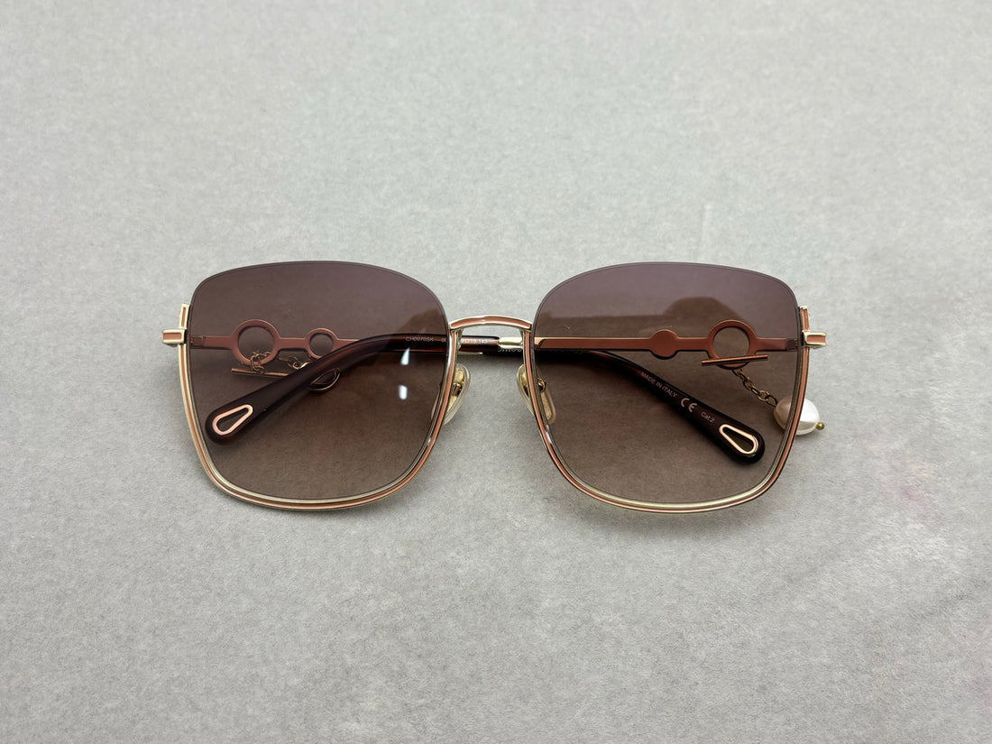 正品 Chloe 女款太陽眼鏡 新品 size：59-18-145