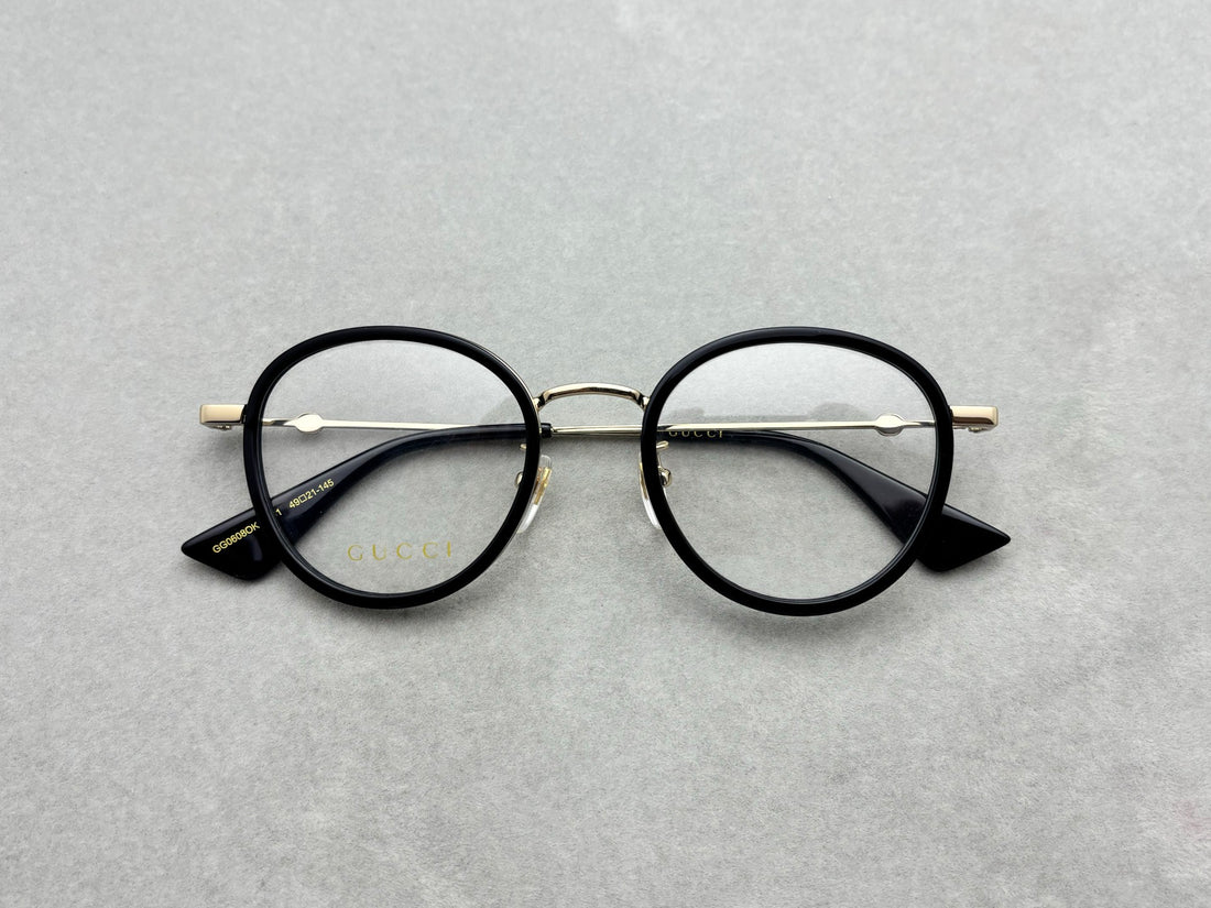 GUCCI 男女眼鏡 新品 GG0608OK size：49-21-145總寬138框高48