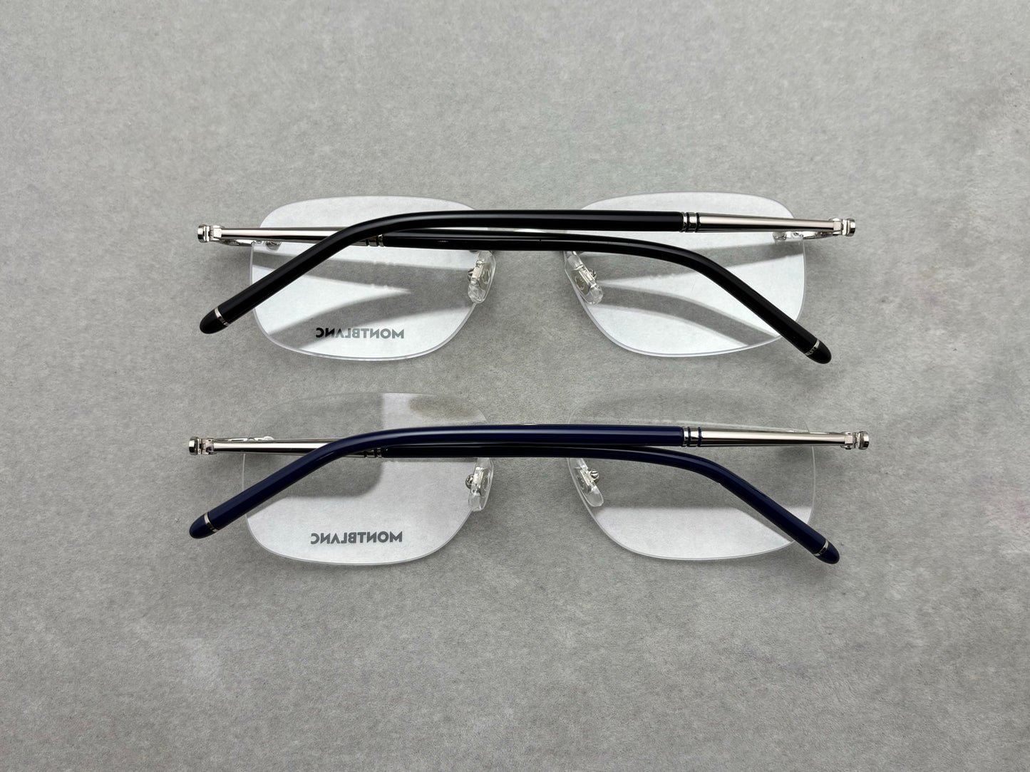 正品 MONT BLANC 男女商務款眼框 新品 size：56-17-145總寬145框高39