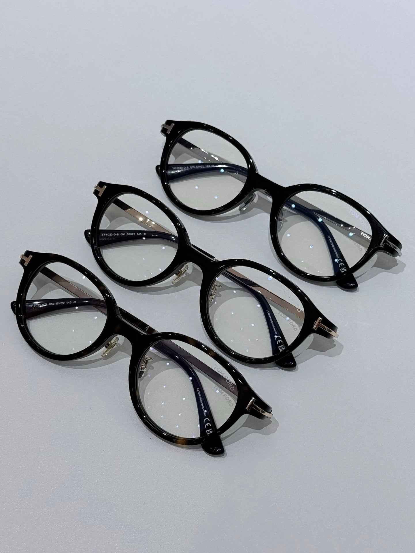 新款 TOM FORD TF 6019-D-B 平光鏡