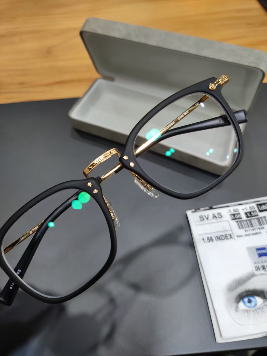 增永 806 磨砂黑金