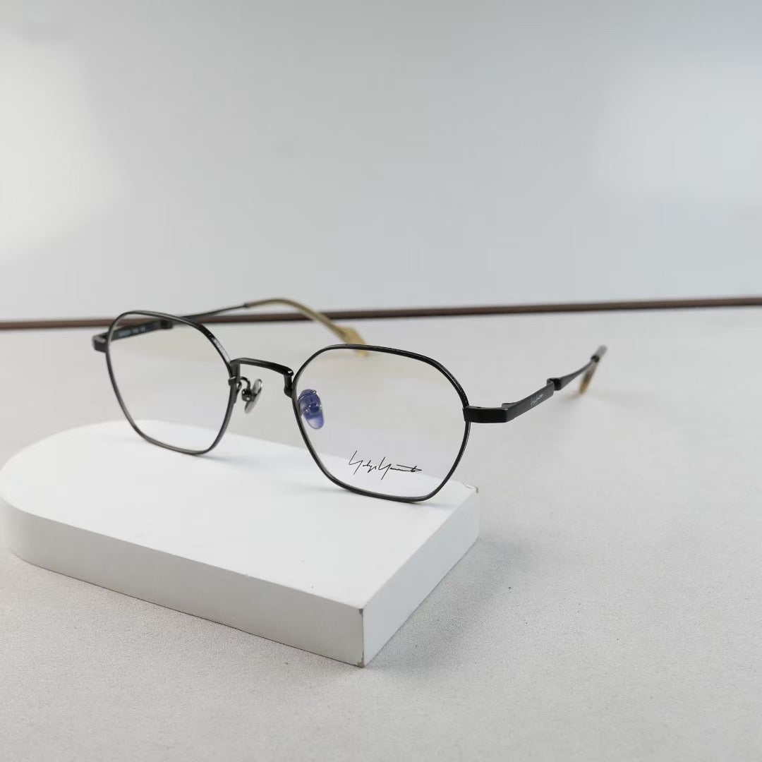 全新Yohji Yamamoto 山本耀司19-0091 純鈦眼鏡 尺寸 50口21-140