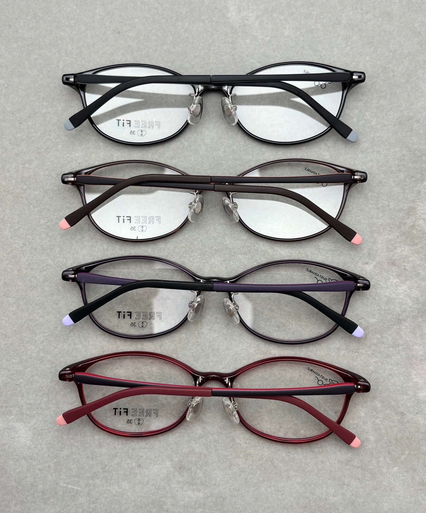 FREE FiT 女款眼鏡 size：52-16-140總寬138框高39