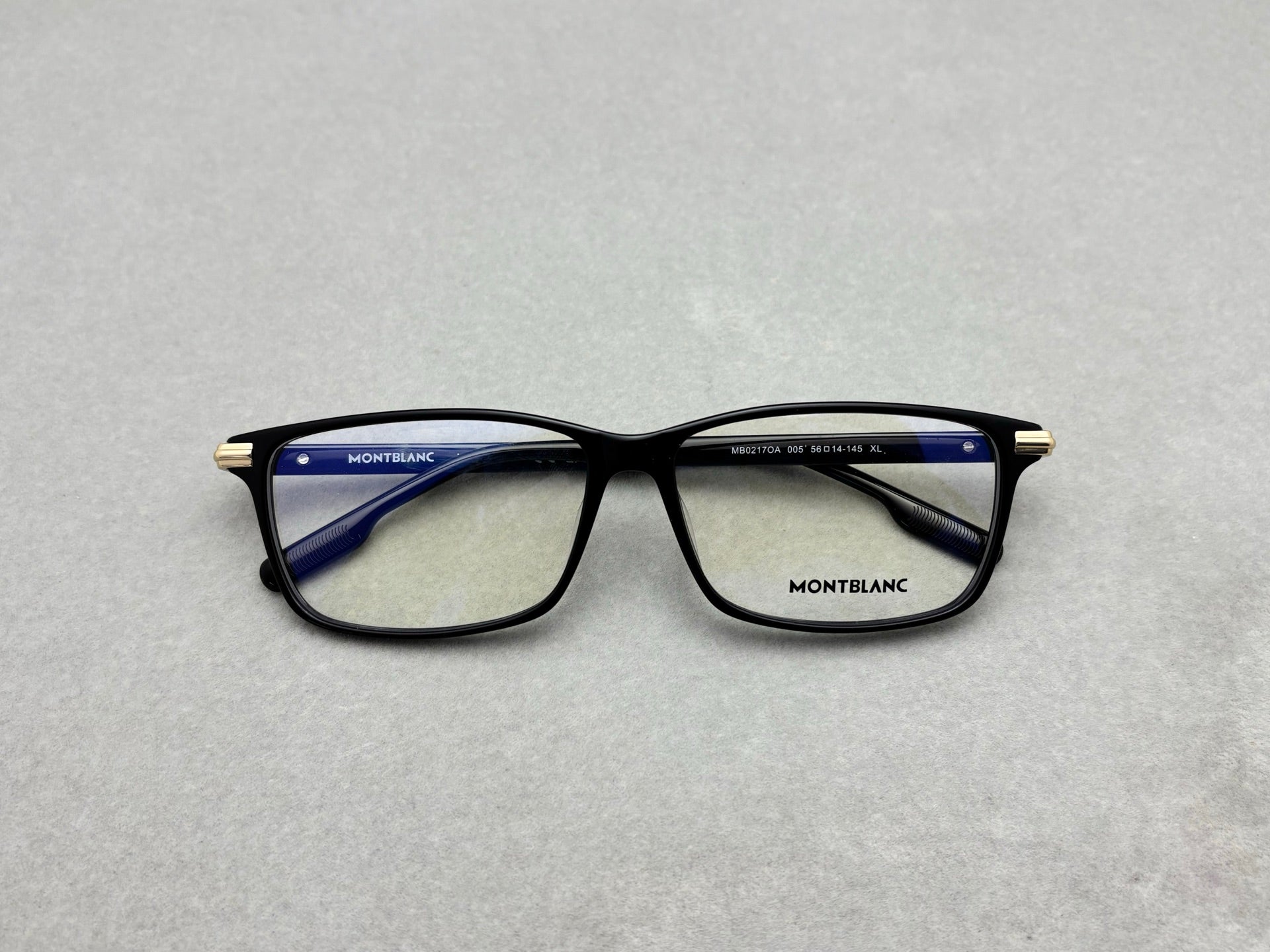 MONT BLANC MB0217OA男女眼鏡 size：56-14-145總寬140框高40