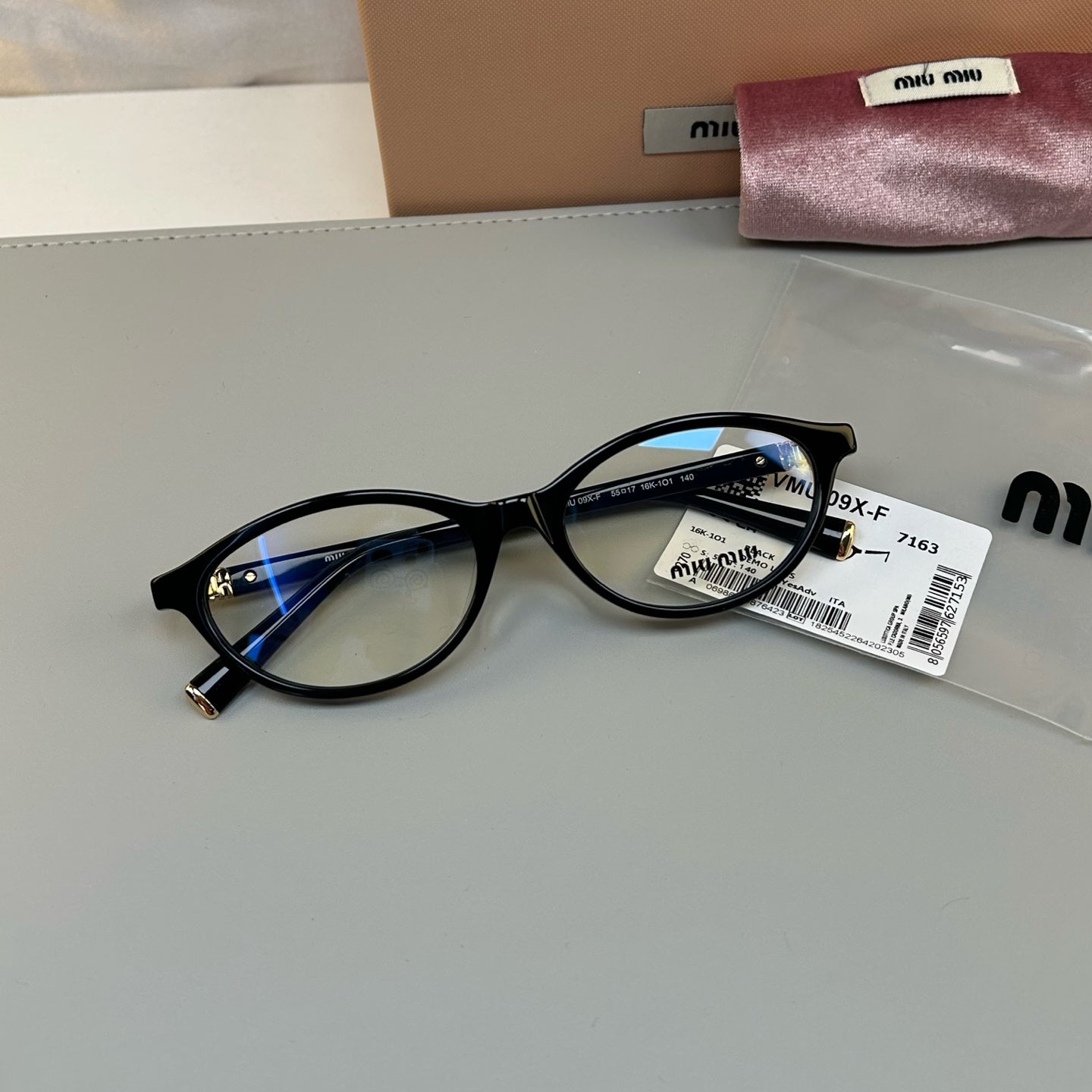 MiuMiu smu 09xv   size：53口16-145