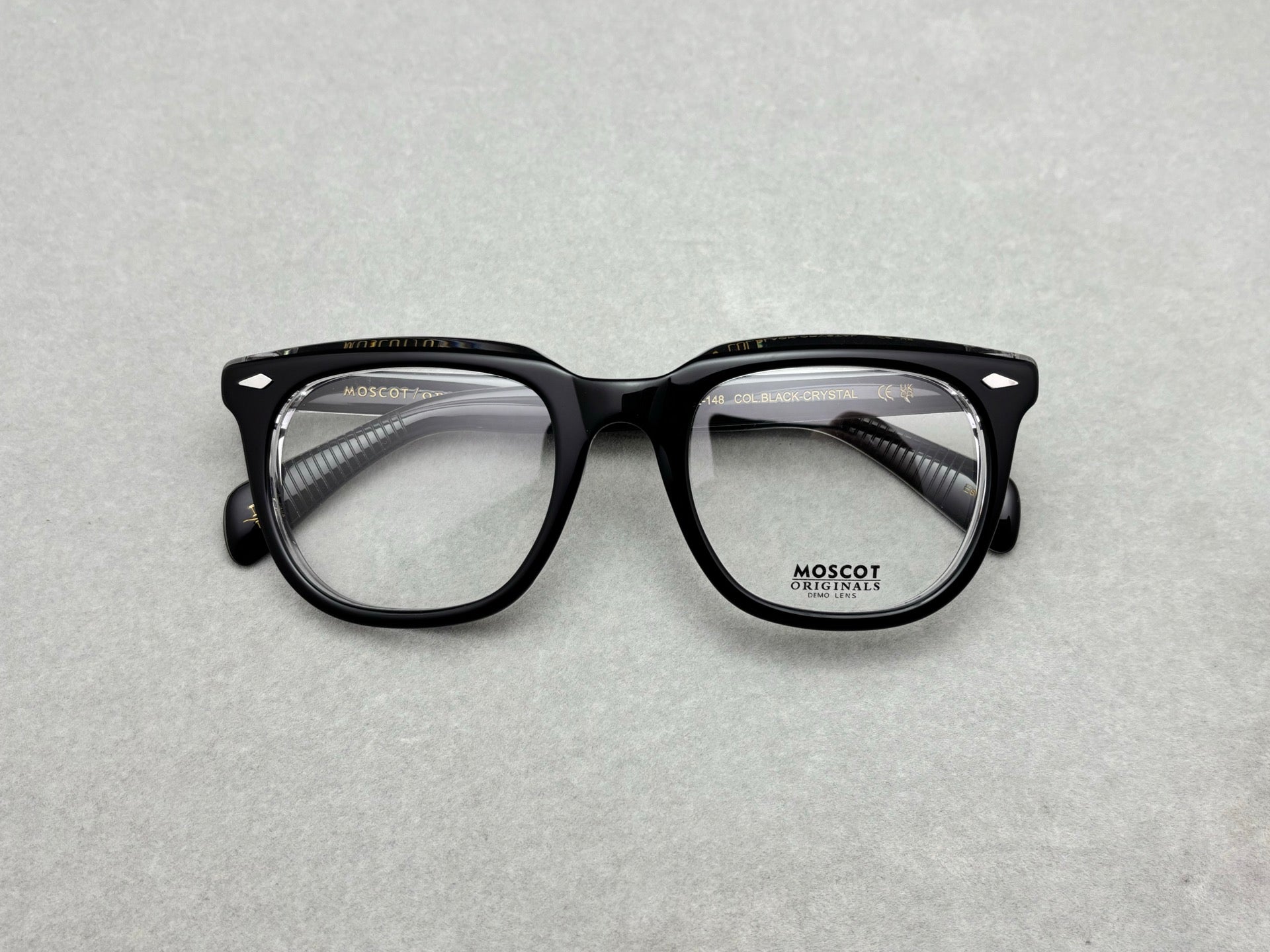 MOSCOT 男女款眼鏡 size：52-22-148總寬145框高51