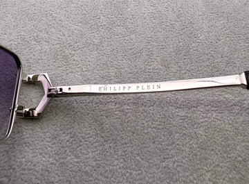 Philipp Plei 男女款太陽 方格墨鏡 size：58-18-145