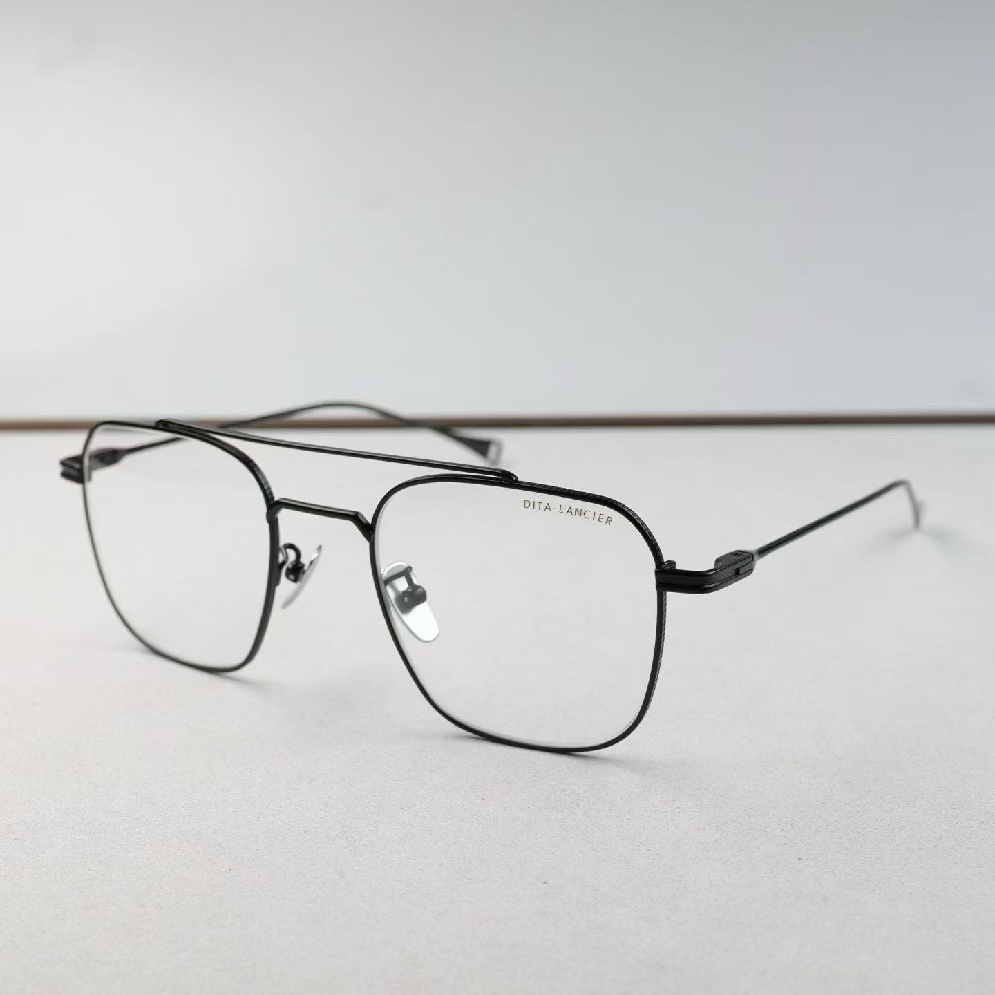 DITA眼镜 DLX118-A日 LANCIER 纯钛 尺码50-22-144