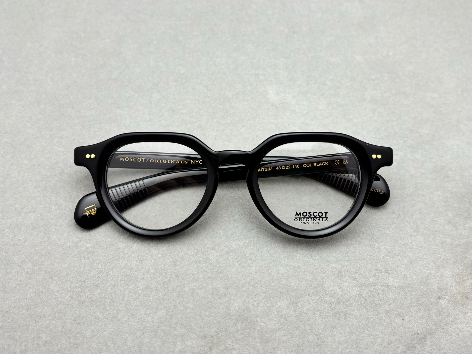 MOSCOT 男女款眼鏡 size：48-22-148總寬145框高48