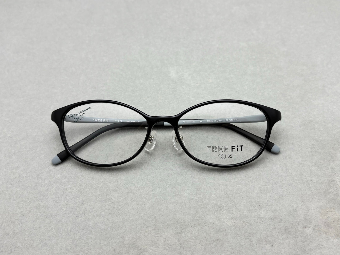 日本FREE FiT 女款眼鏡 size：52-16-140總寬138框高39