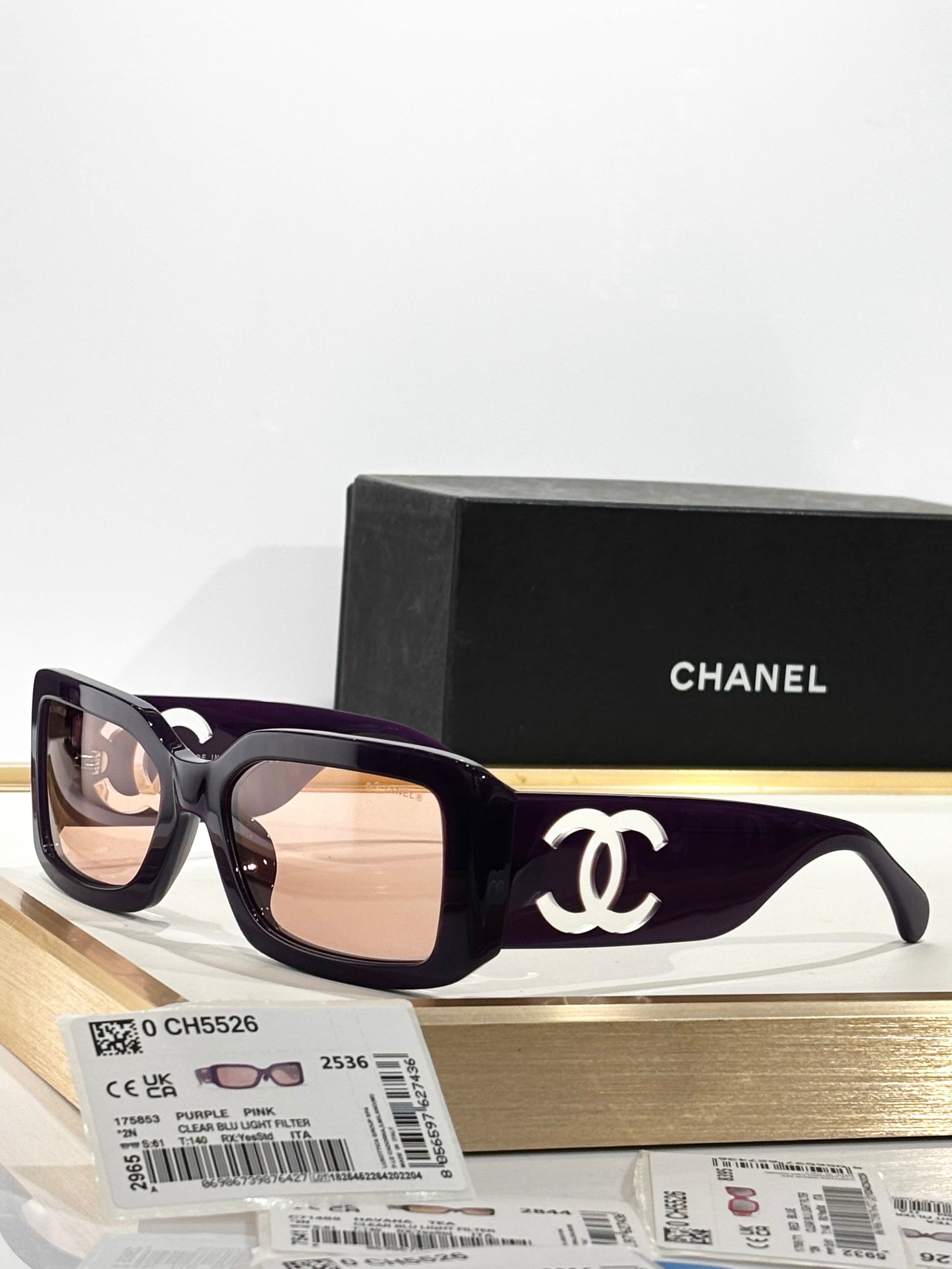 CHANEL  CH5526 SIZE：61口20-140 太陽鏡
