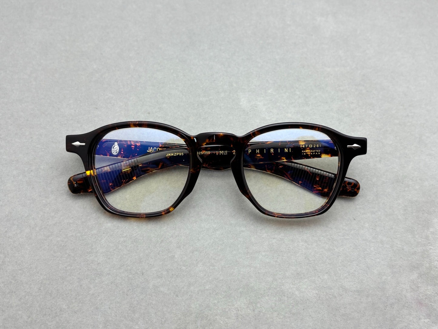 日本手工品牌 JACOUESMARIE MAGE size：47-26-145總框145框高47