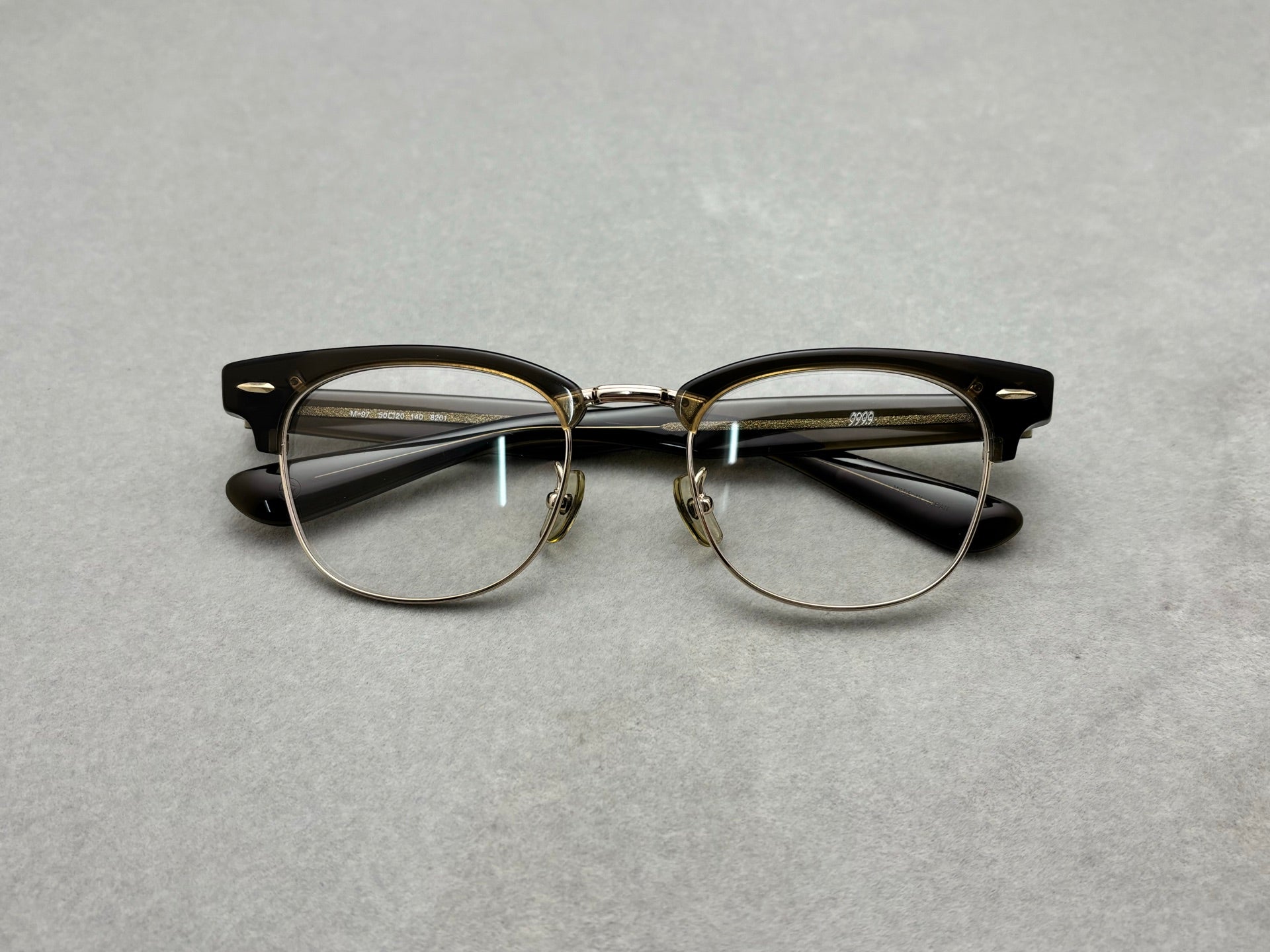 日本 999.9 M-97純鈦 size：50-20-140總寬145框高44