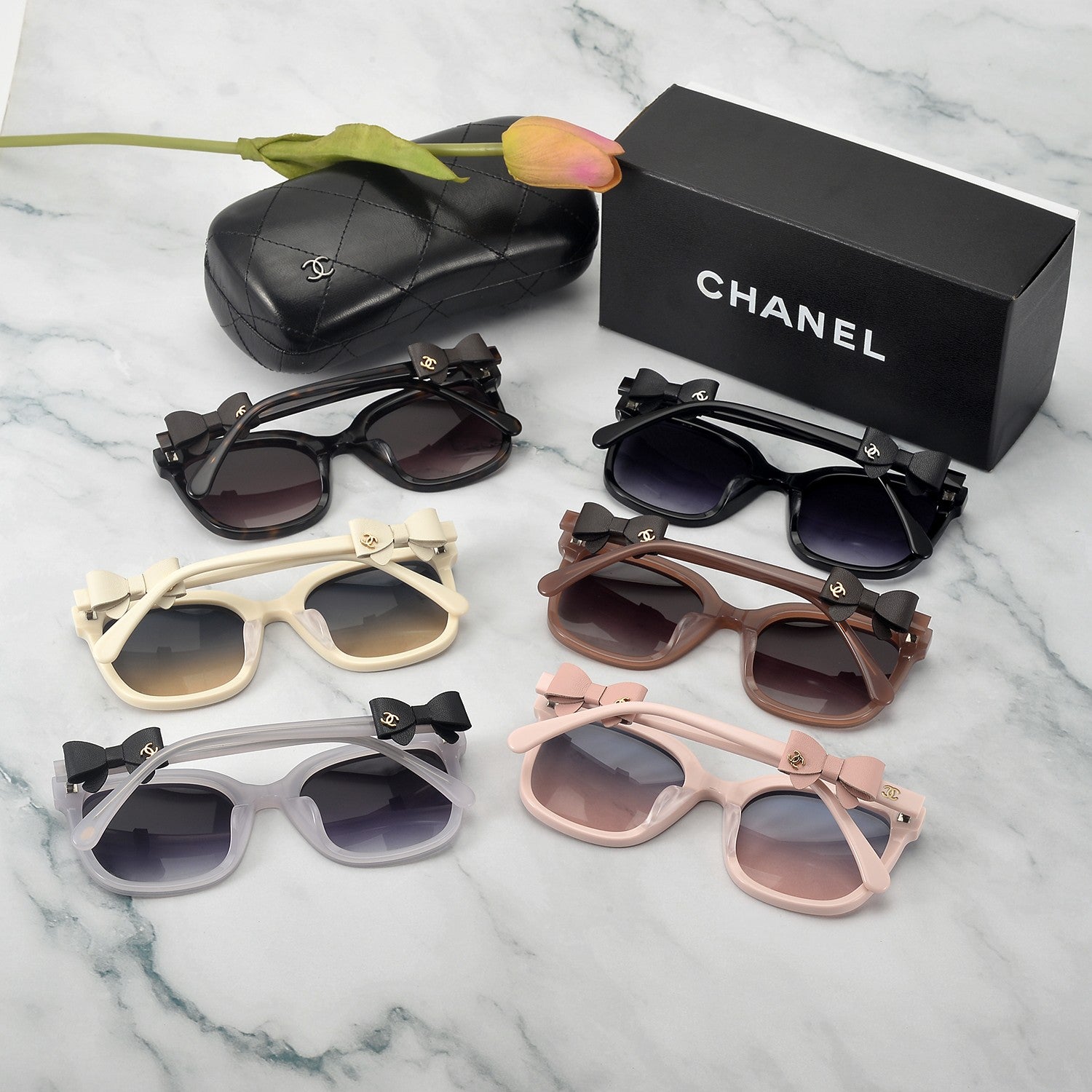 CHANE 蝴蝶結新款 ：CH9182Q SIZE：62口19-145