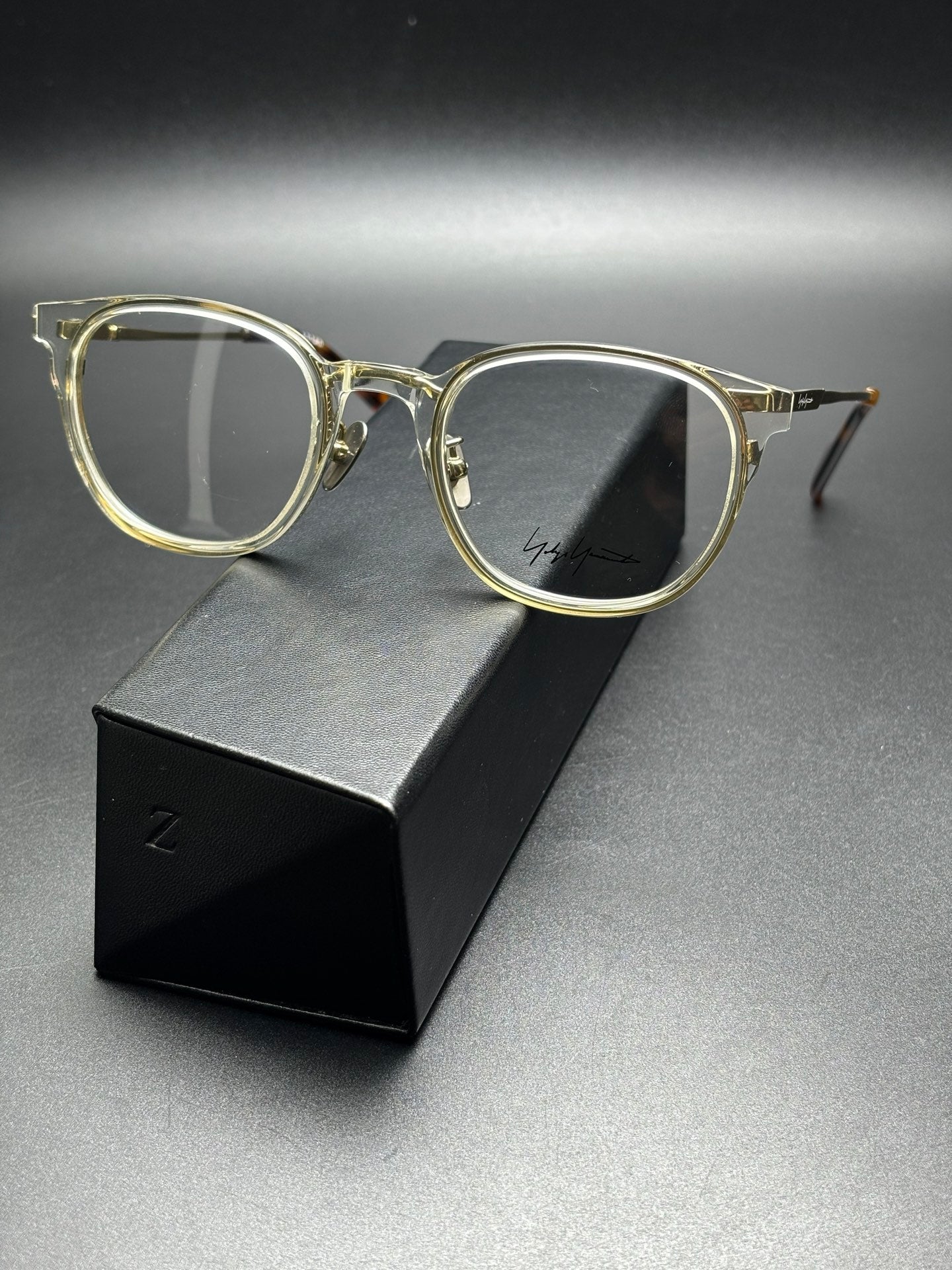 Yohji Yamamoto 19-1009-4男女眼鏡 新品 純鈦超輕 尺寸：49-22-145