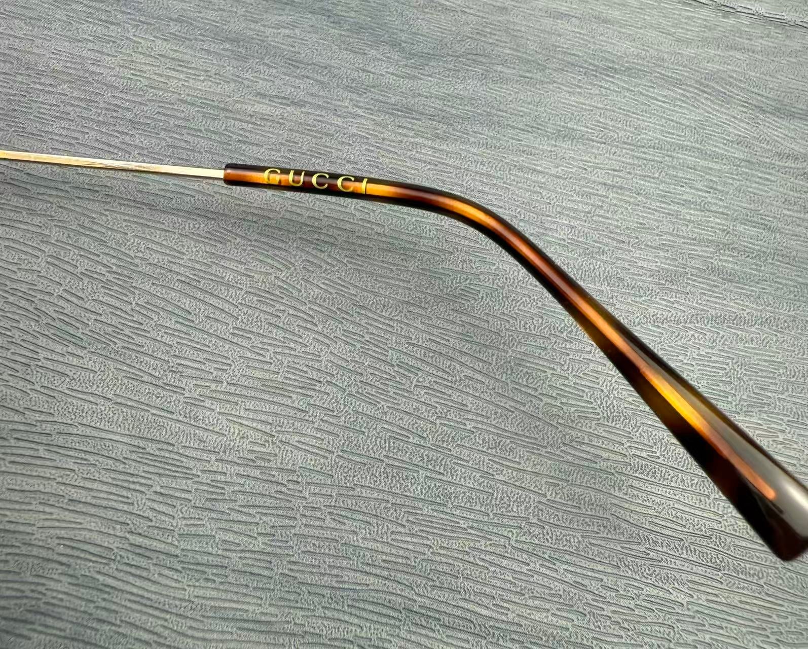 Gucci飛行員墨鏡男 太陽眼鏡GG1981S玳瑁色 尺寸56-15-145