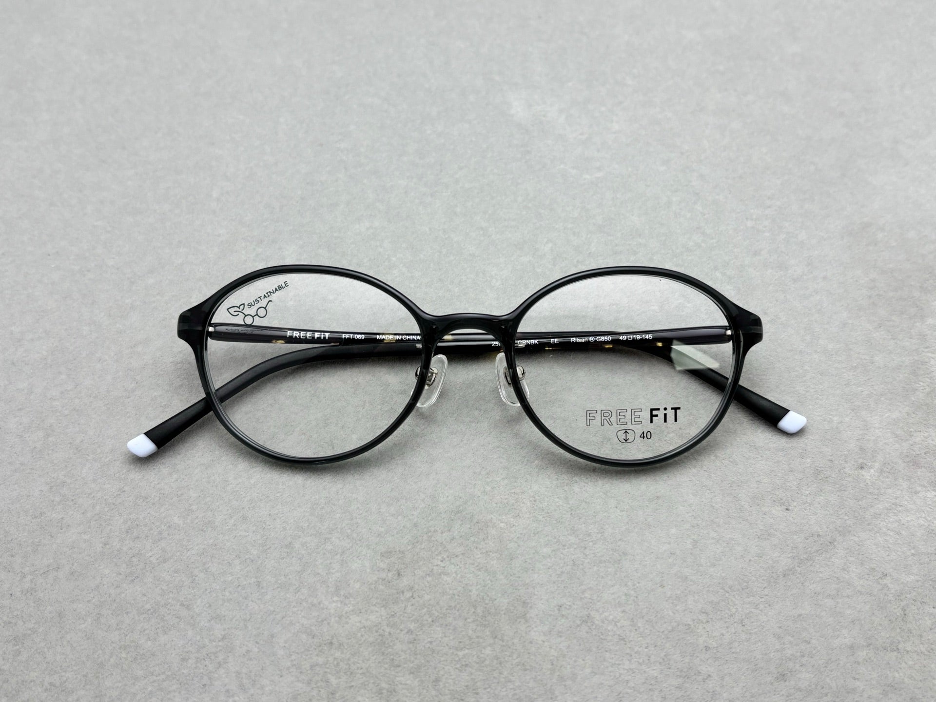 日本品牌 FREE FiT 女款眼鏡框 size：49-19-145總寬137框高44